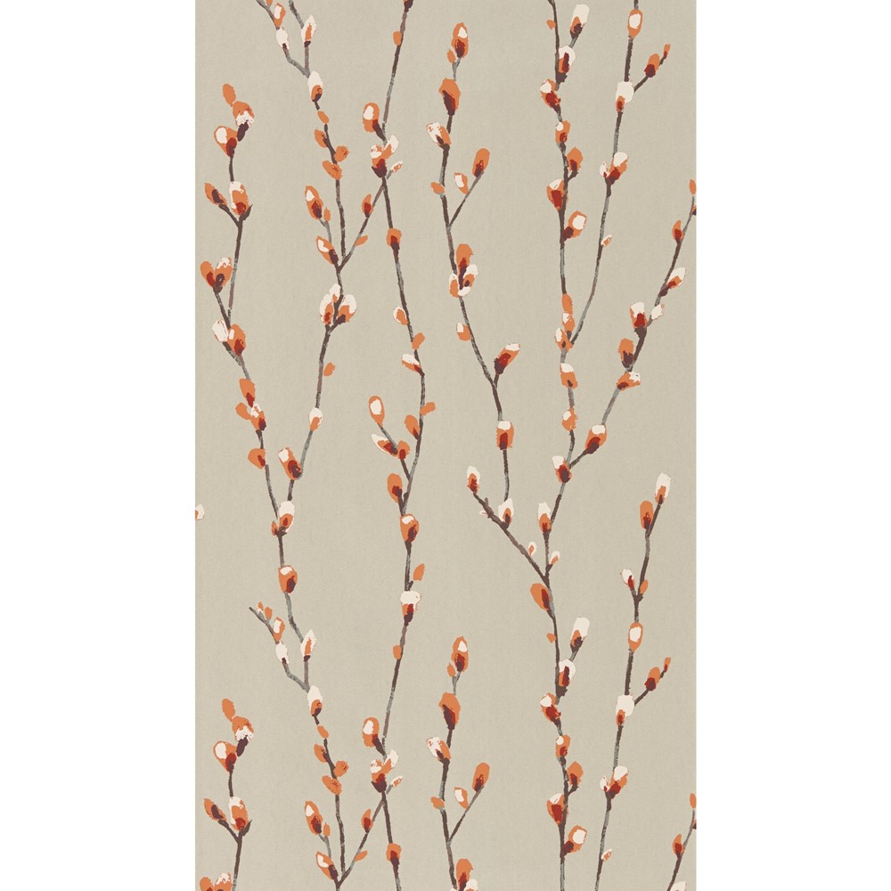 Salice Wallpaper 111470 by Harlequin in Tangerine Gilver